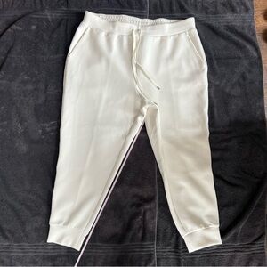 CALIA Women's Soft Scuba Jogger Size XXL in Cloud Cover